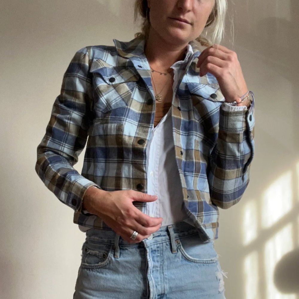 Western Range Flannel Snap Button-Up - image 1